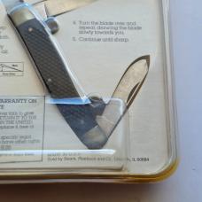 Vintage 1993 Sears 100th Anniversary 995111 Stock Knife 3-Blade Medallion MIP NOS