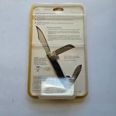 Vintage 1993 Sears 100th Anniversary 995111 Stock Knife 3-Blade Medallion MIP NOS