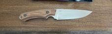 Buck BU663WAS  Checkered Walnut Guide Pro Knife with Leather Sheath NEW in Box