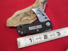 CRAFTSMAN SMALL TINY Utility Box Cutter Leather Razor Lockback Blade Knife