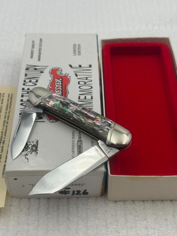 Winchester Cartridge Series Turn of Century W15 28114 Canoe Pocket Knife