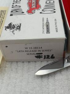 Winchester Cartridge Series Turn of Century W15 28114 Canoe Pocket Knife
