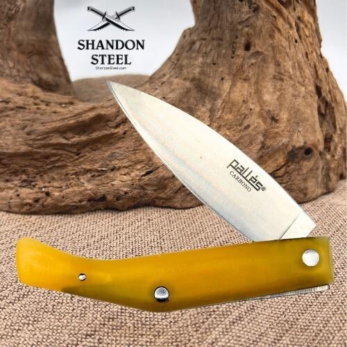Pallés Carbono Navaja Pocket Knife Carbon Steel Blade ABS Handle Slipjoint (69) Pallés Carbono Navaja Pocket Knife Carbon Steel Blade ABS Handle Slipjoint (69)