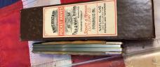 Schatt & Morgan Large Reverse GunStock Stockman w/ Sweet Golden Root? Bone Handles -NOS