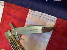 Schatt & Morgan Swing Guard / Cheetah (mdl# 061 81L) w/ Great Winter Bottom Bone Handles -NOS
