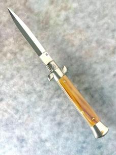 9" Frank B. Dagger Blade w/ Coffee and Cream Scales - Like New