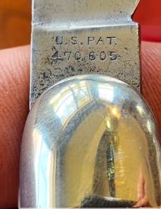 Press Button  Knife  Co.  One Arm Man Auto Knife 
