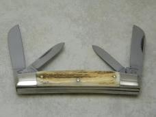 Fight'n Rooster Germany Stag Congress Knife 1996 International Cutlery Club 1 of 100
