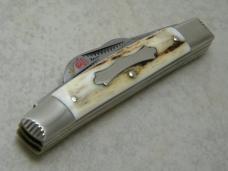Fight'n Rooster Germany Stag Congress Knife 1996 International Cutlery Club 1 of 100
