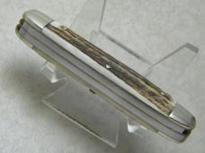 Fight'n Rooster Germany Stag Cigar Stockman Knife 1997 International Cutlery Club II 1 of 100