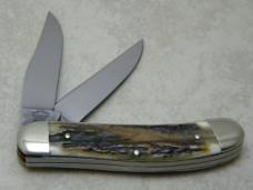 Fight'n Rooster Frank Buster Celebrated Cutlery Germany Stag Copperhead Knife