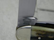 Fight'n Rooster Frank Buster Celebrated Cutlery Germany Stag Copperhead Knife