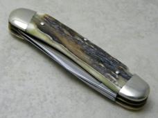 Fight'n Rooster Frank Buster Celebrated Cutlery Germany Stag Copperhead Knife