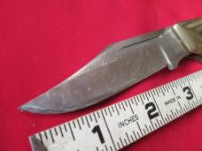 SHARPTOOTH Japan Made Mid Lockback Knife 11-397 *dinged tip, scratches**