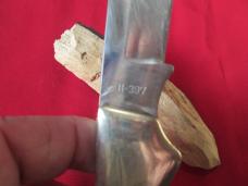 SHARPTOOTH Japan Made Mid Lockback Knife 11-397 *dinged tip, scratches**
