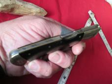 SHARPTOOTH Japan Made Mid Lockback Knife 11-397 *dinged tip, scratches**