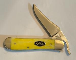 New In Original Box 2024 Case Yellow Bone Russlock