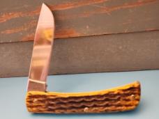 2025 Dark Amber Bone, Peach Seed Jig Sod Buster jr.