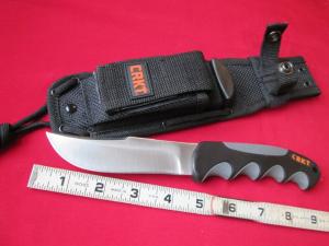 CRKT KOMMER Free Range 2040 Fixed Blade Knife amp Nylon Sheath Bonus Compartment
