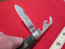 VTG COLONIAL PROV USA SPORT PAL Hobo Knife Spoon Fork Can Opener Cap Lifter