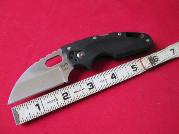 COLD STEEL TUFF LITE AUS 8 Steel Wharncliffe Lockback Knife COLD STEEL TUFF LITE AUS 8 Steel Wharncliffe Lockback Knife