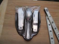 VTG IMPERIAL USA BSA BOY SCOUTS Camp Hobo Set Knife Fork Spoon w/damage *READ*