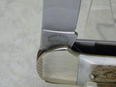 Fight'n Rooster Germany Stag 4 Blade Canoe Knife 1998 International Cutlery Club 1 of 100