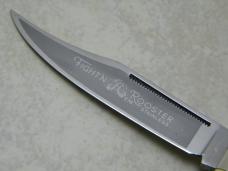 Fight'n Rooster Stainless Frank Buster Celebrated Cutlery Germany Stag Lockback Knife