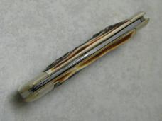 Fight'n Rooster Stainless Frank Buster Celebrated Cutlery Germany Stag Lockback Knife