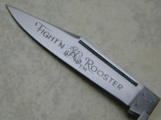 Fight'n Rooster Frank Buster Celebrated Cutlery Germany Stag Pillbuster Knife