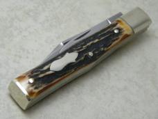 Fight'n Rooster Frank Buster Celebrated Cutlery Germany Stag Pillbuster Knife
