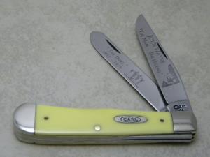 Case XX USA 4 Dot 1996 Yellow 3254 John Wayne "The Duke" Trapper Knife