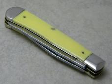 Case XX USA 4 Dot 1996 Yellow 3254 John Wayne "The Duke" Trapper Knife