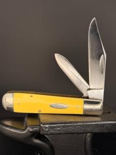 1975 Case XX USA 99 Pattern Jumbo Jack Yellow Delrin Used