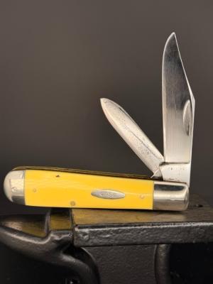 1975 Case XX USA 99 Pattern Jumbo Jack Yellow Delrin Used