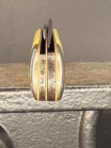 1975 Case XX USA 99 Pattern Jumbo Jack Yellow Delrin Used