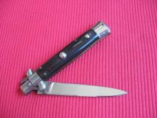 Vintage 1960's Italian Button Open Button Close Stiletto Switchblade Knife - New with Box!