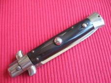 Vintage 1960's Italian Button Open Button Close Stiletto Switchblade Knife - New with Box!