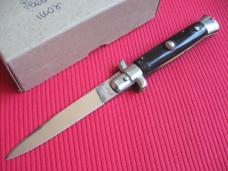 Vintage 1960's Italian Button Open Button Close Stiletto Switchblade Knife - New with Box!