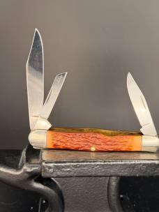 Camillus Cutlery USA 72 Model Swell Center Whittler 1970s to 80s Delrin Handles