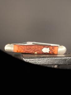 Camillus Cutlery USA 72 Model Swell Center Whittler 1970s to 80s Delrin Handles
