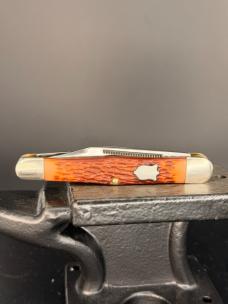 Camillus Cutlery USA 72 Model Swell Center Whittler 1970s to 80s Delrin Handles