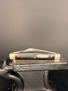 Camillus Cutlery USA 709 Half Congress Pocket Knife Black Covers 1990s -2007