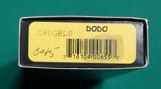 2003 VINTAGE SPYDERCO DODO C80GBLS  FOLDING KNIFE NEW w. orignal box