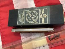 Queen Cutlery Muskrat (#66) w/ Great Amber Stag Bone Handles -NOS 