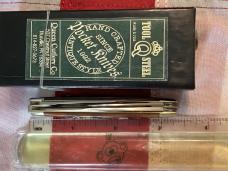 Queen Cutlery Stockman (#26) w/ Great Amber Stag Bone Handles -NOS 