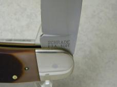 Schrade USA 51OT Delrin Old Timer Lockback Big Timer Knife and Leather Pouch NIB
