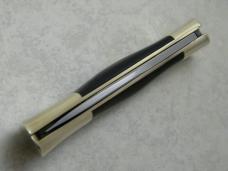 Case XX Stainless USA 7 Dot (1973) 7197 L SSP Wood Shark Tooth Lockback Knife