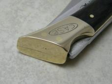 Case XX Stainless USA 7 Dot (1973) 7197 L SSP Wood Shark Tooth Lockback Knife