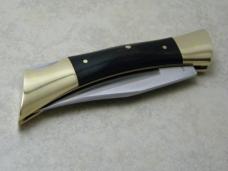 Case XX Stainless USA 7 Dot (1973) 7197 L SSP Wood Shark Tooth Lockback Knife